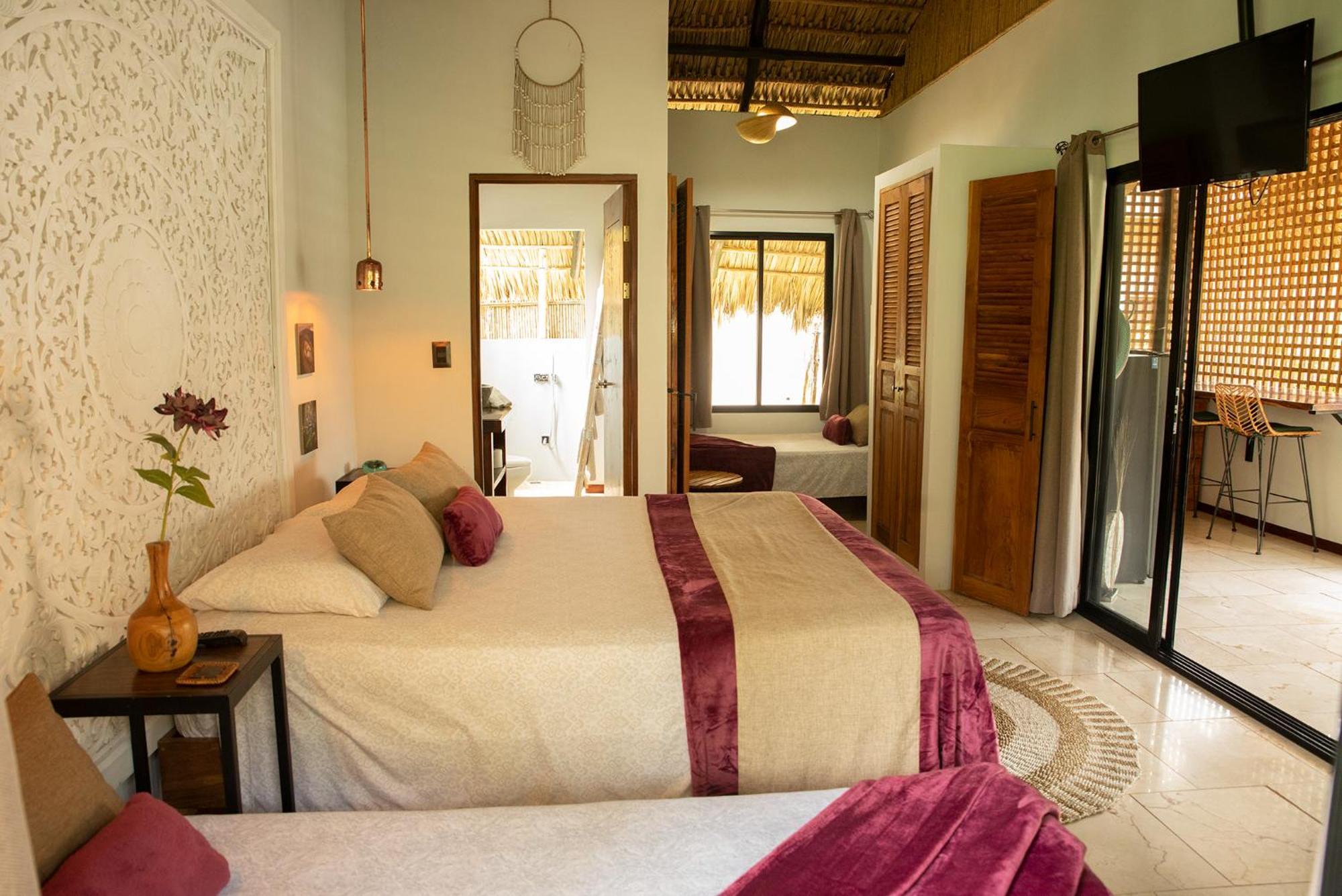 La Quebrada Eco Lodge Hotel Boutique Potrero  Zimmer foto